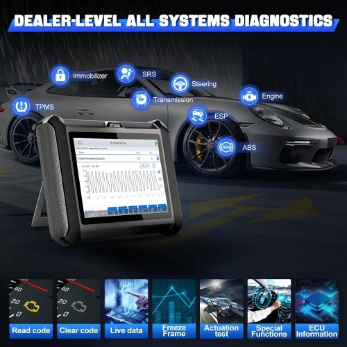 Wifi Version XTOOL D7W D7 Full System Diagnostic Tool Key Programmer Scanner More Stable Support CAN FD,ECU Coding 36+ Service Functions