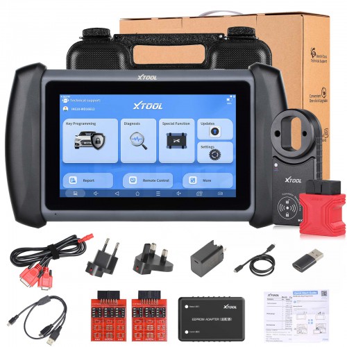 2024 XTOOL InPlus IK618 IMMO & Key Programming Tool with Bi-Directional Control 32 Service Functions Can work with CAN-FD Adapter PK X100 PAD Elite
